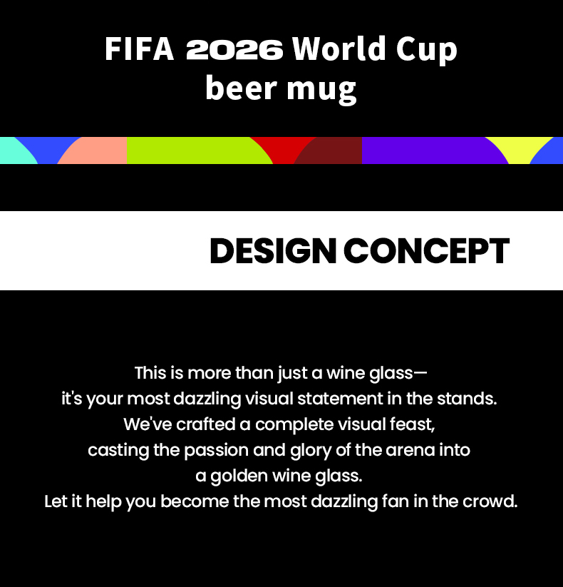 Detalles de Tarro Cervecero de Vidrio FIFA World Cup 2026 parte 2