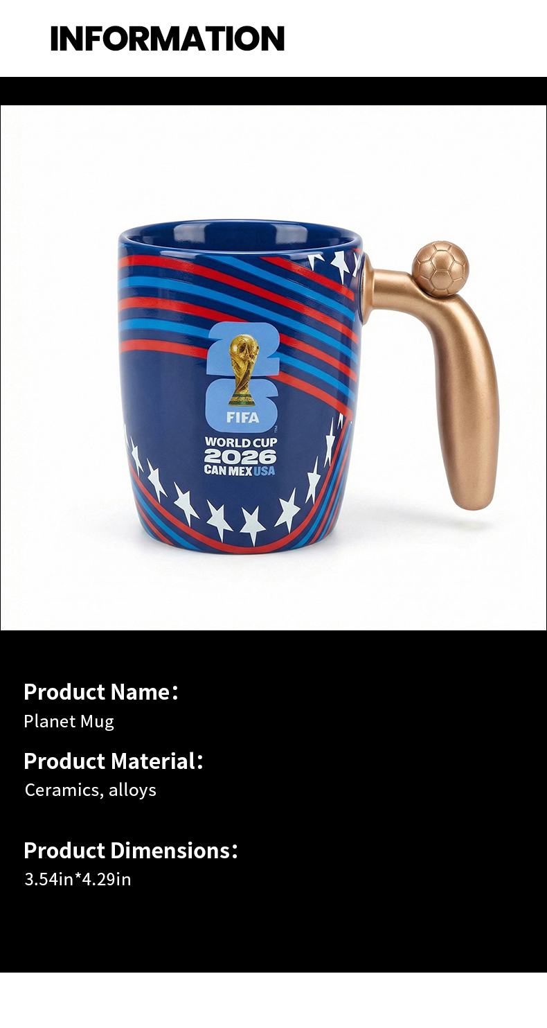 Detalles de Taza Banderas FIFA World Cup 2026 parte 5