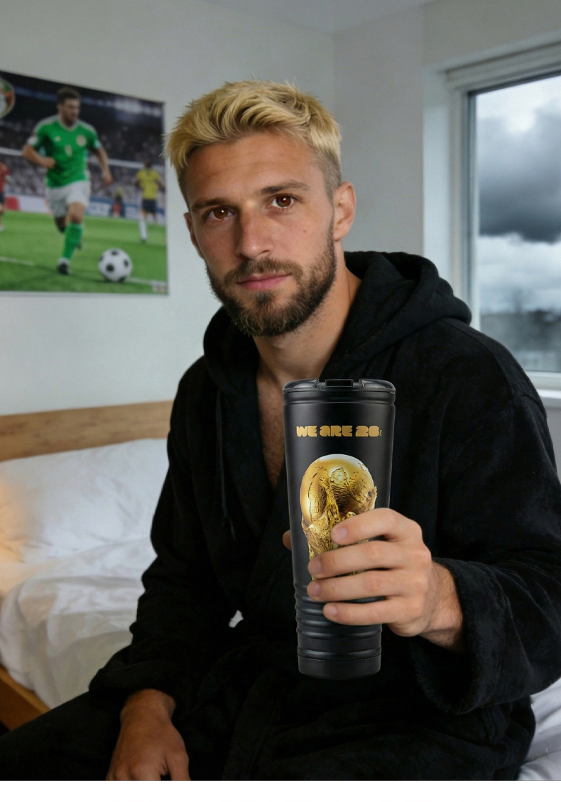 Detalles de Vaso Edicion Copa Dorada FIFA World Cup 2026 parte 9