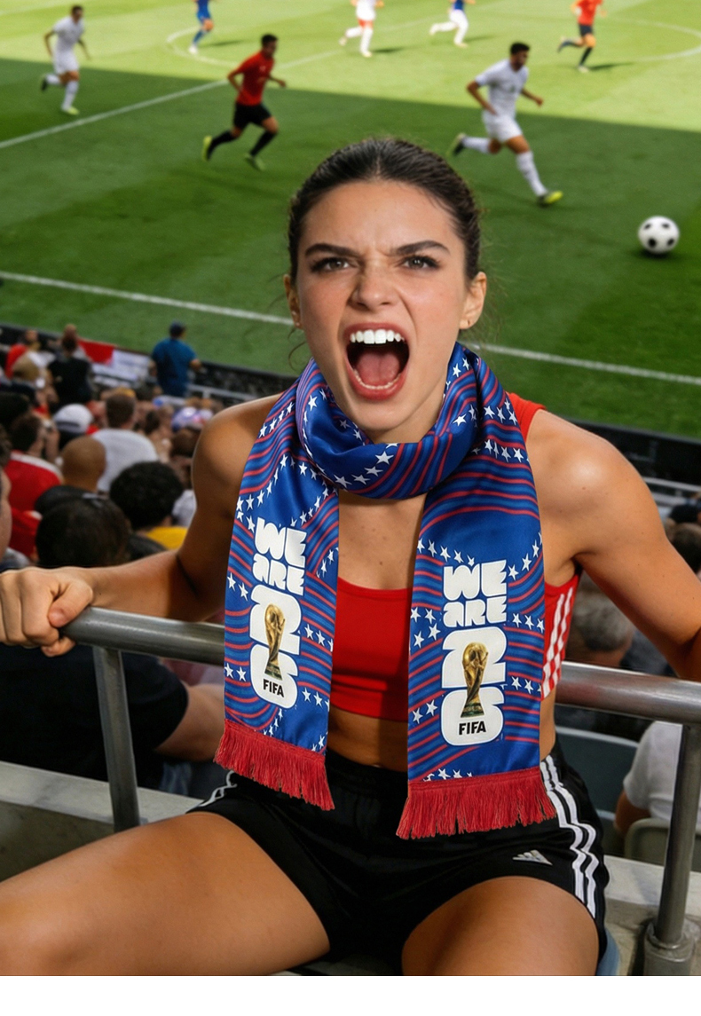 Detalles de Bufanda Estados Unidos FIFA World Cup 2026 parte 10