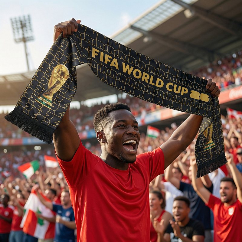 Bufanda Copa Dorada FIFA World Cup 2026 imagen 5
