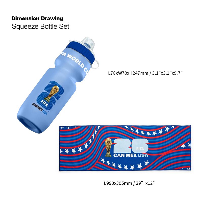 Set de Botellas Squeeze FIFA World Cup 2026 imagen 8